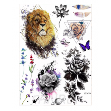 Temporary Tattoos Wild Bloom